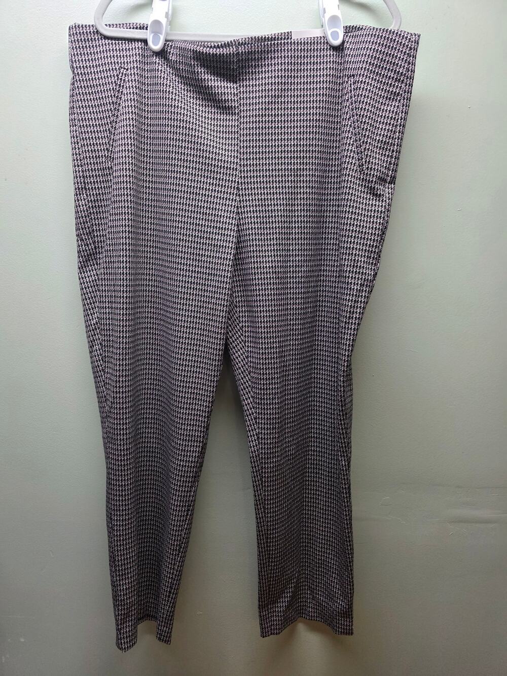 Chico's Houndstooth Slimming Juliet Size 20 NWT